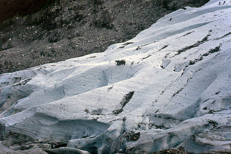 Glacier des Bossons und Glacier de Taconnaz