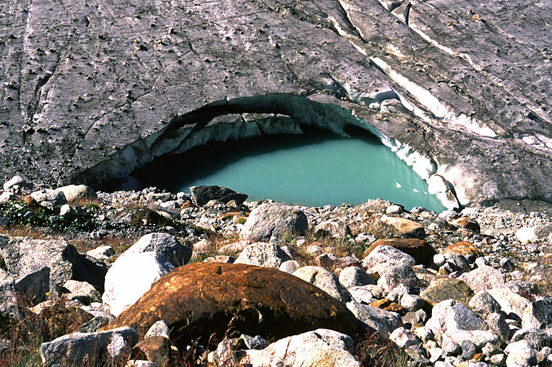 Gornergletscher, randglazialer See