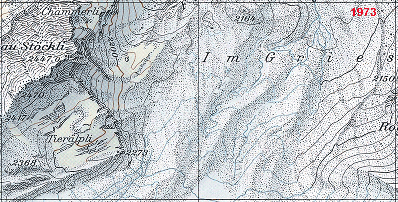 Formation of the proglacial lake