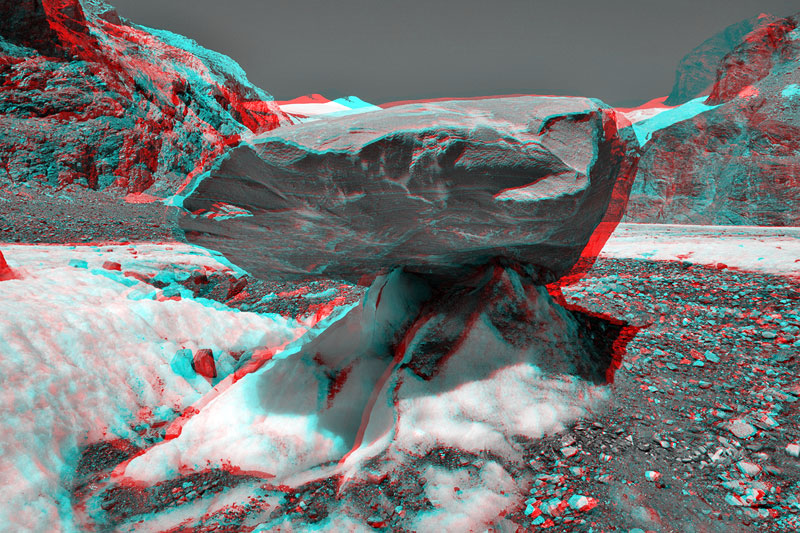 Stereo anaglyph photos