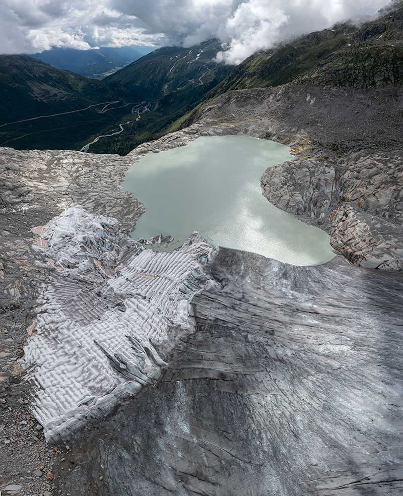 Eisgrotte, Gletschersee und Bildvergleiche 2021
