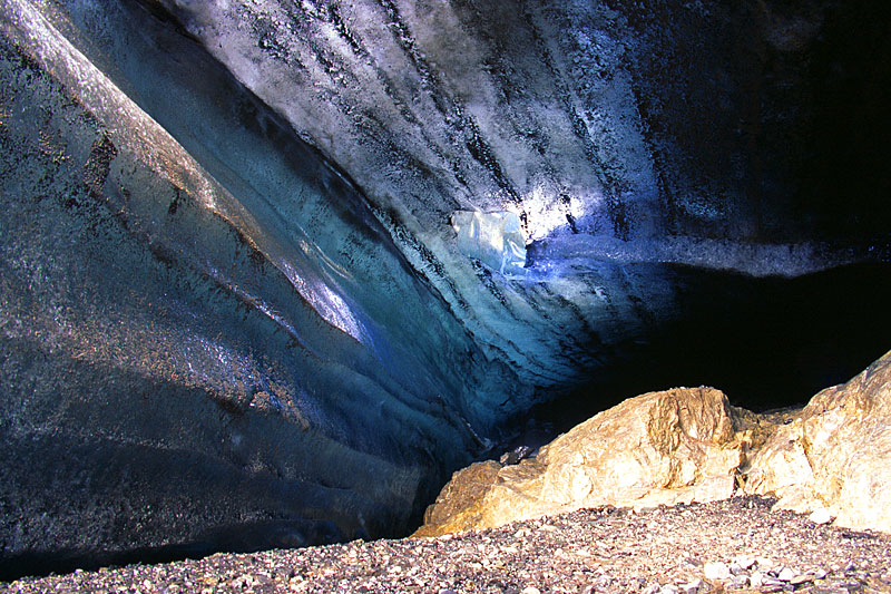 Glacier de Tsanfleuron, glacier tongue