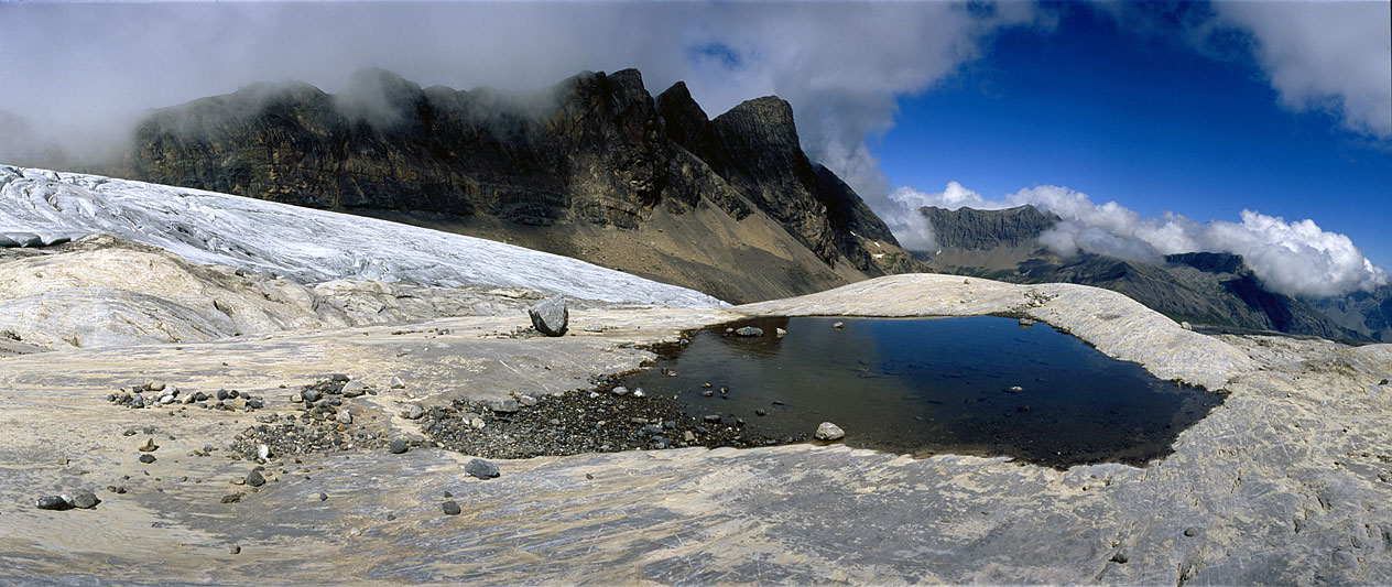 Glacier de Tsanfleuron, Panorama