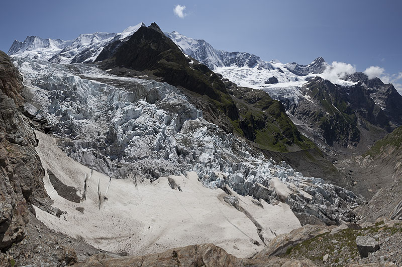 Obers Ischmeer, Unders Ischmeer, Gletscher, Eisfall