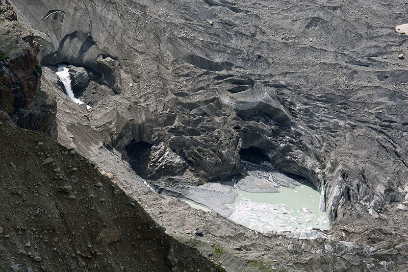 Unterer Grindelwald, Gletscher, Morne, Erosion, Synklinale, Foliation