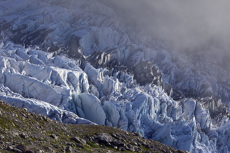 Eisfall, Obersch Ischmeer, Gletscher