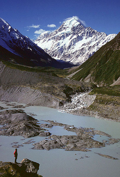 Birth, growth and decay of glaciers