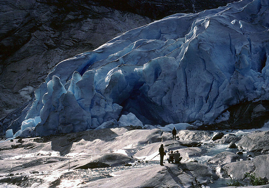 Glacier hazards