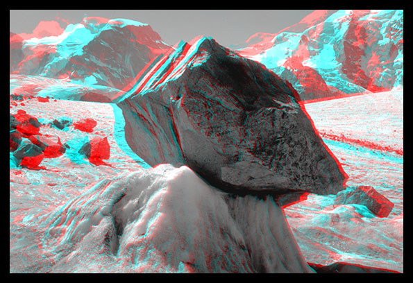 Normal and stereo photos (anaglyphs)