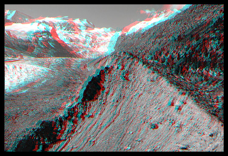 Normal and stereo photos (anaglyphs)