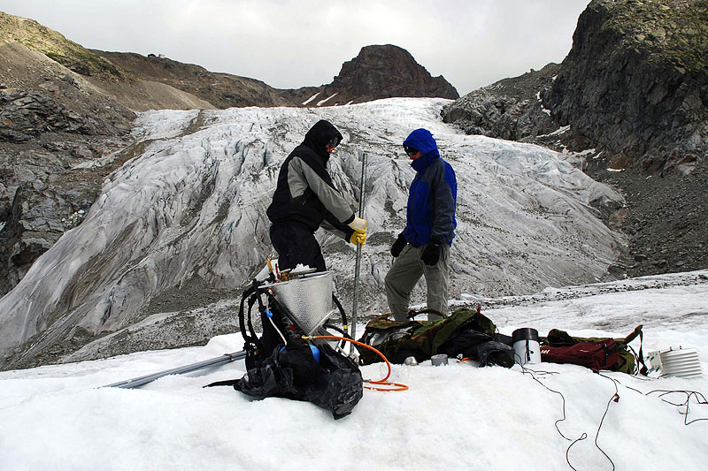 Gletscherzunge 2008
