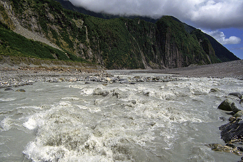 Fox Glacier (Te Moeka o Tuawe in Maori)