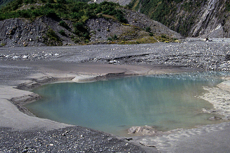 Fox Glacier (Te Moeka o Tuawe in Maori)