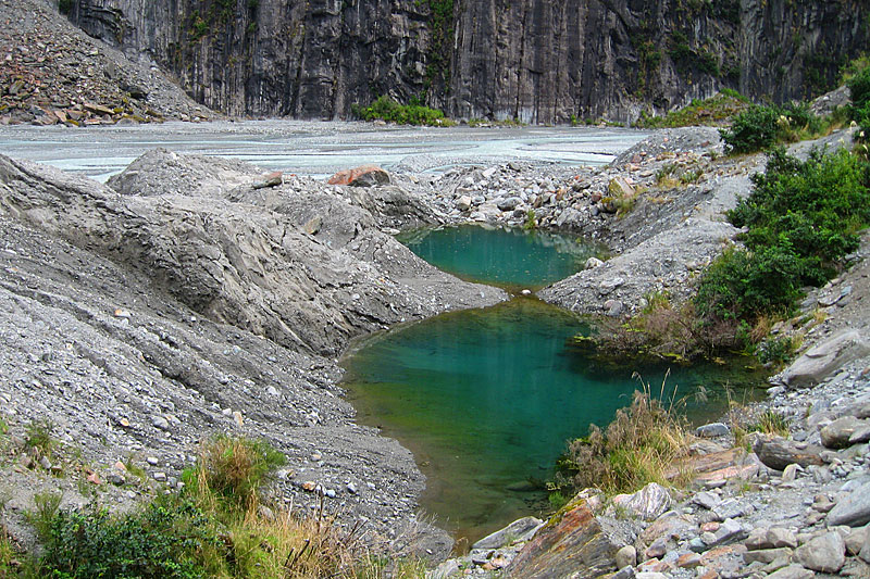 Fox Glacier (Te Moeka o Tuawe in Maori)