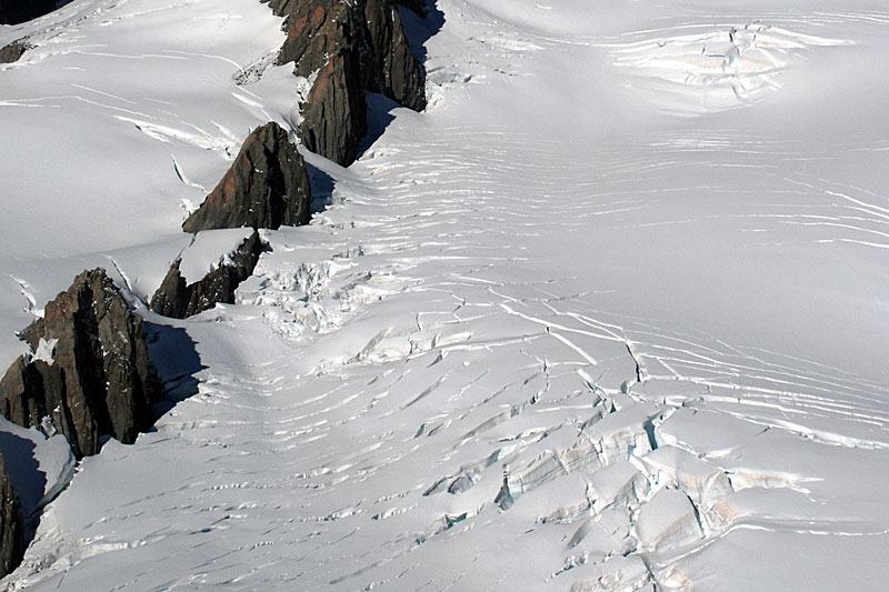 Franz Josef Glacier aerial photos