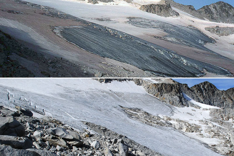 Glaciar de Maladeta, Maladeta-Massiv