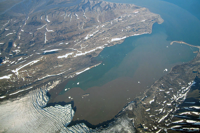 Southern Svalbard aerial photos