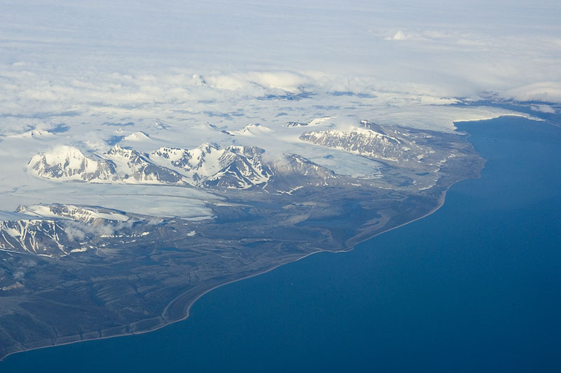 Southern Svalbard aerial photos