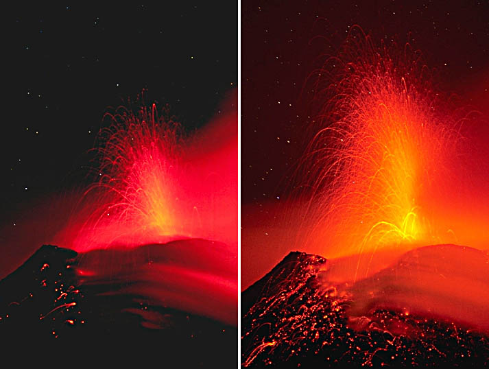 Etna 24.6.2000 Pagina delle Foto