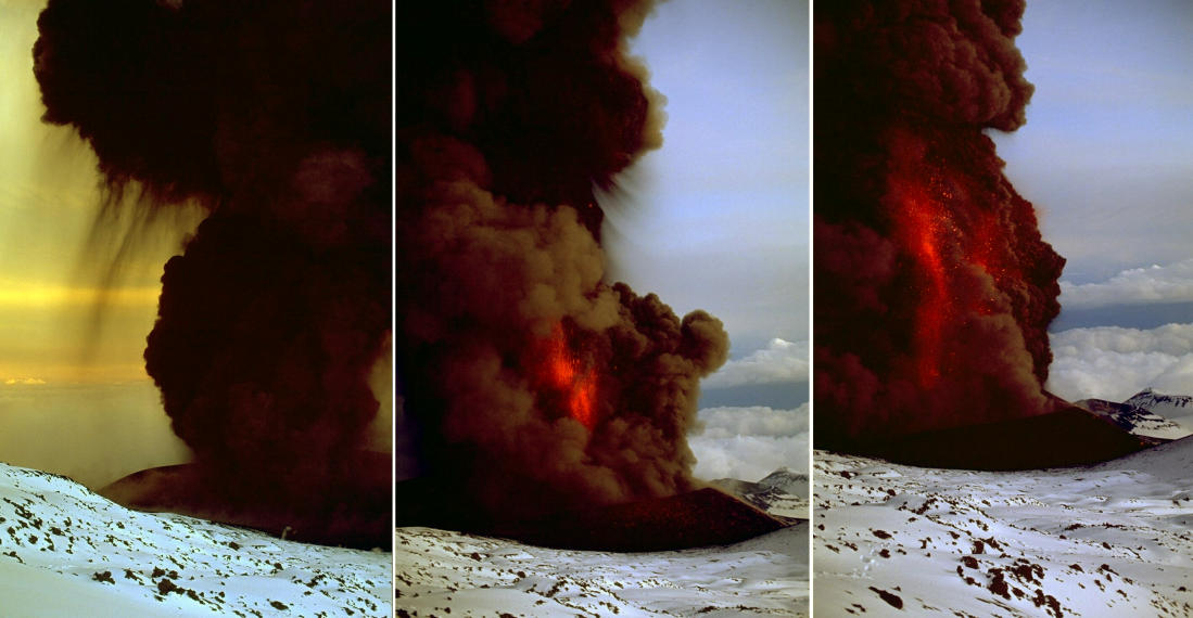 Eruzione Laterale 2002: Il Cratere Sud