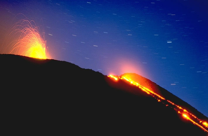 Etna: crateri sommitali Luglio 1997