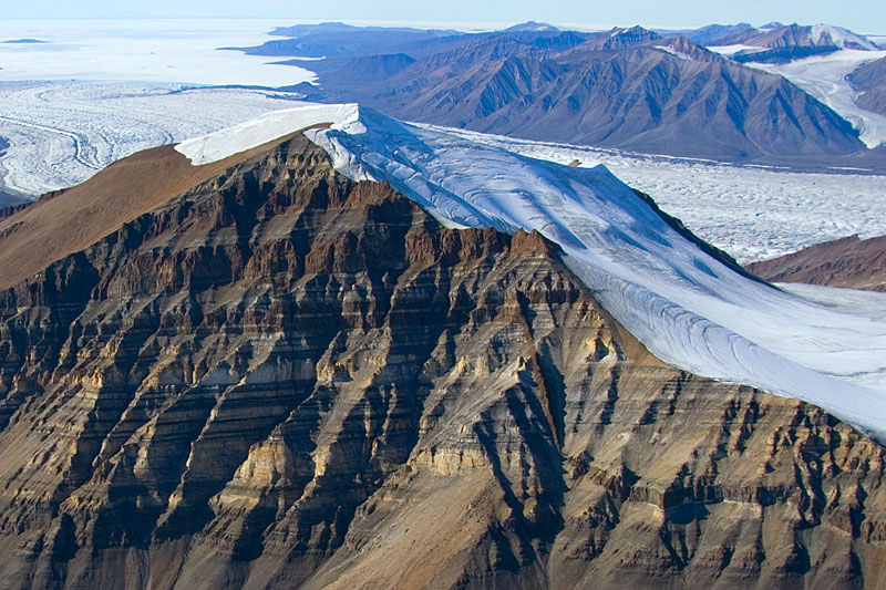Arktischer Basalt, Axel Heiberg Island, Kanada
