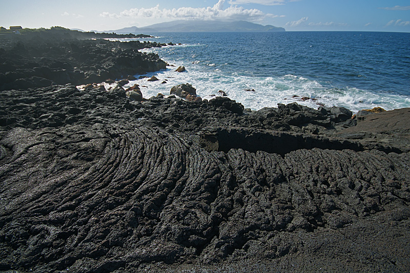 Lava Flows in Pico and Sao Jorge (September 2009)