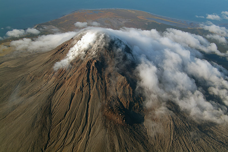 Iliamna und Augustine Volcano