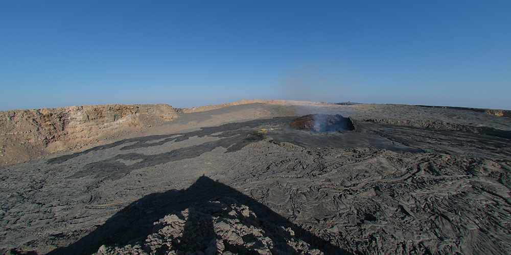The lava lake in January 2011