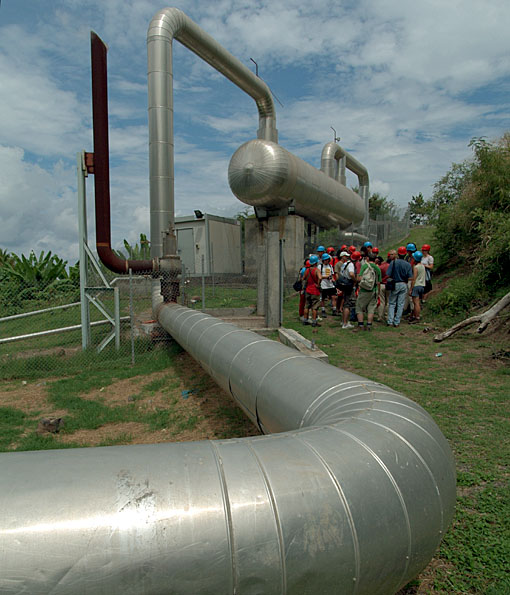 Geothermal Energy from Bouillante, Guadeloupe