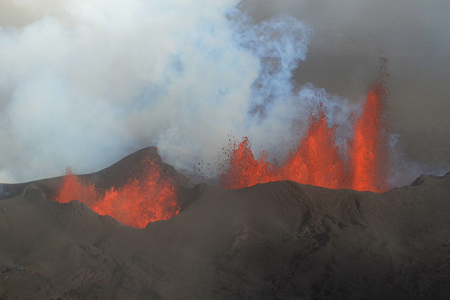 Spalteneruption des Bardarbunga-Vulkans