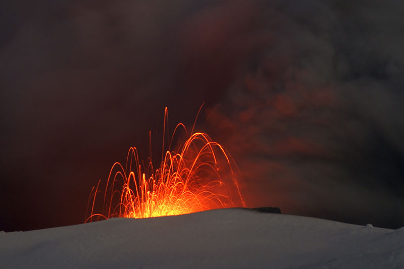 Eyafallajkull: subglacial volcanic eruption (continued 3)