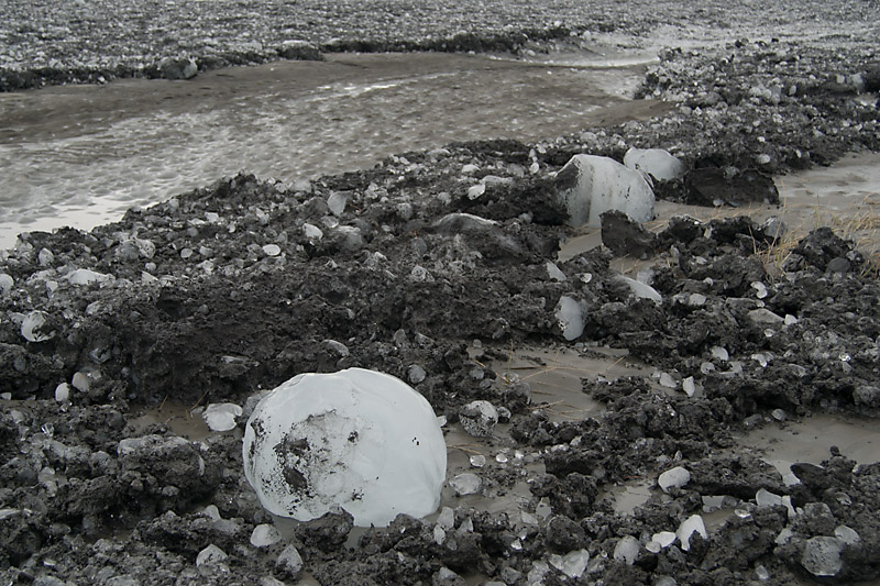 Jökulhlaup vom Eyjafjallajökull