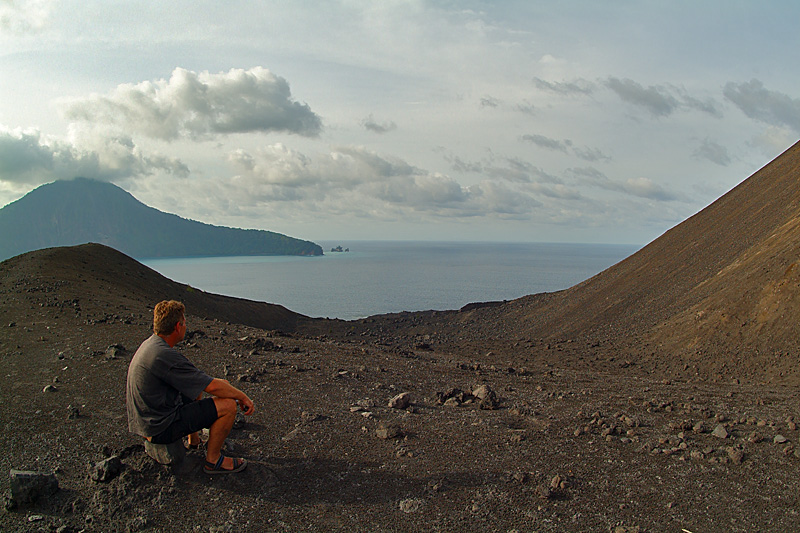 Scalata di Anak Krakatau in Eruzione