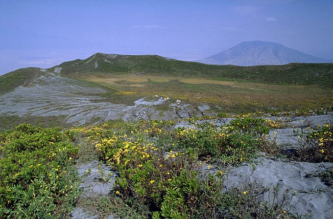 Vivere in un cratere attivo. Luglio - Agosto 2001 - 2003