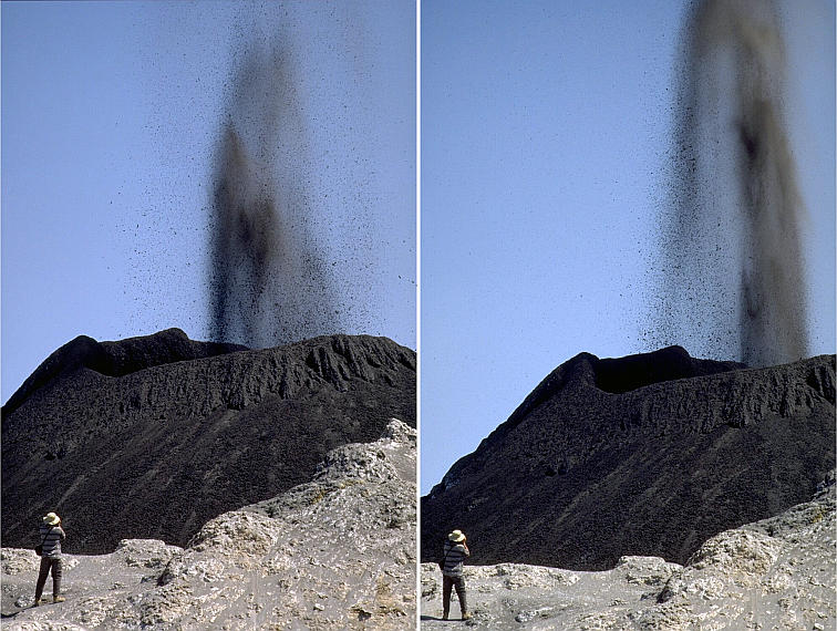 Fontane di Lava ed Eruzioni di Cenere. Agosto 2003