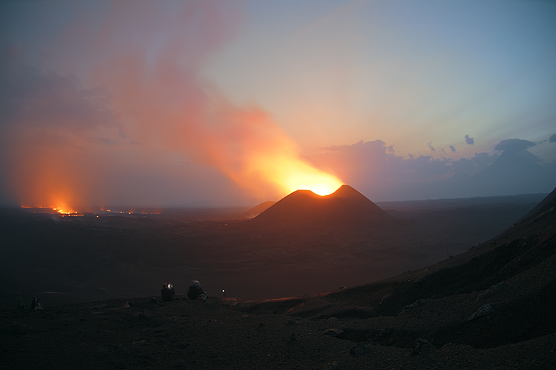 22.-25. Januar 2012: Aktivitt im Kimanura-krater