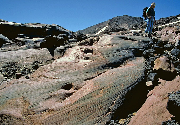 Climbing Ruapehu