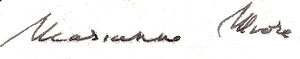 signature