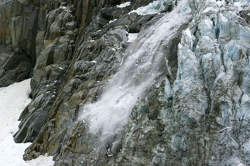 Glacier d'Argentière Glacier d'Argentière