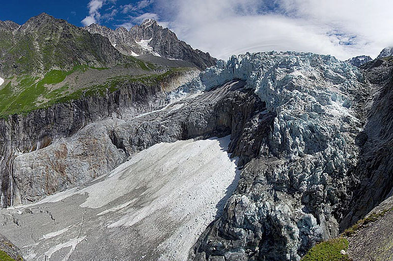 Glacier d'Argentière Glacier d'Argentière