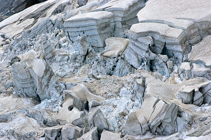 Glacier d'Argentière Glacier d'Argentière