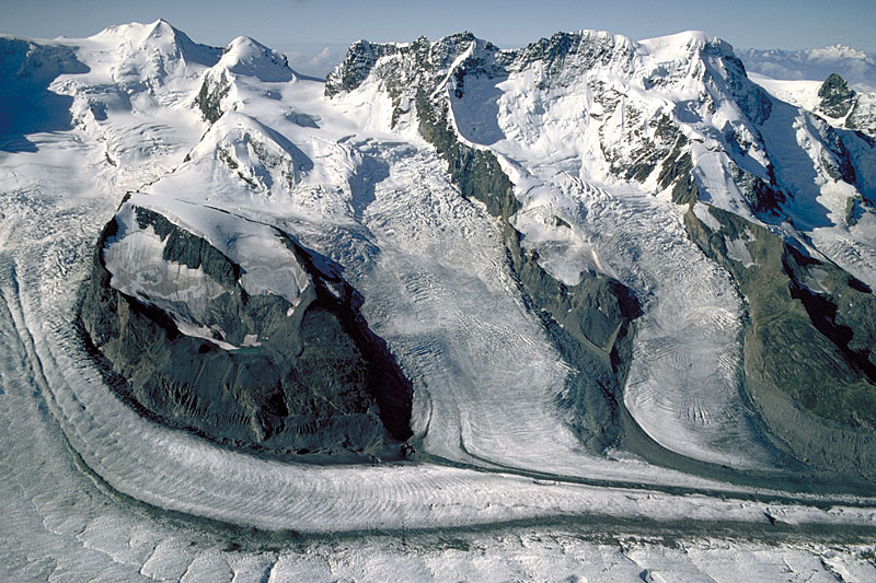 Gornergletscher, Breithorn