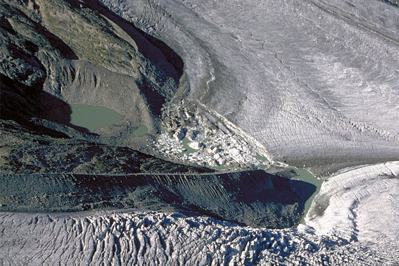 Gornergletscher, Gornersee Gornergletscher, Gornersee