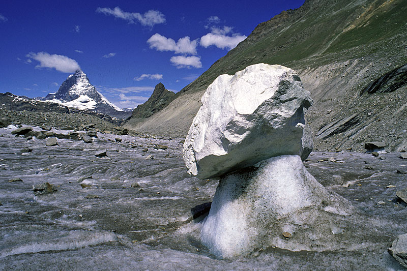 Gornergletscher, Gletschertisch Gornergletscher, Gletschertisch
