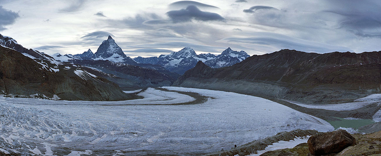 Gornergletscher, Gornersee, Altocumulus lenticularis