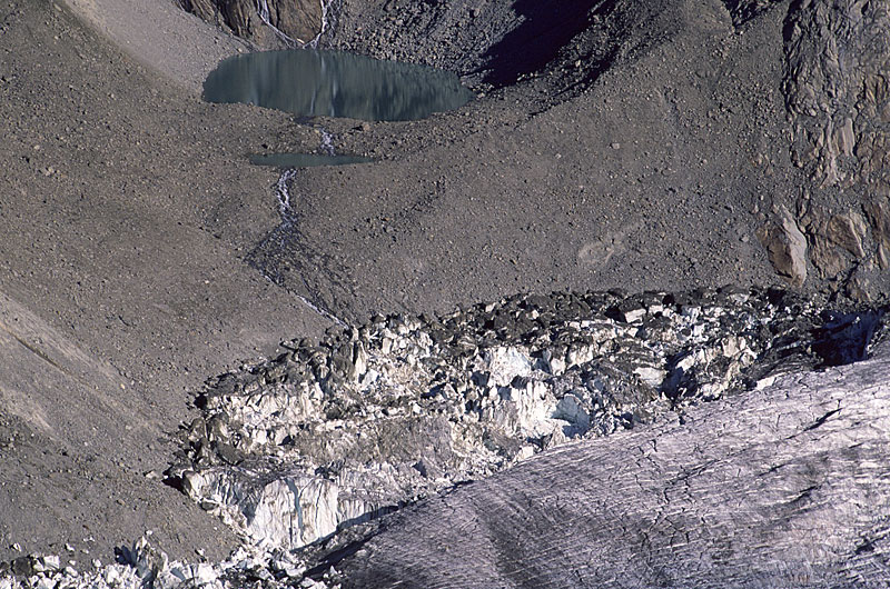 Gornergletscher, Eisberge