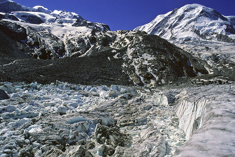 Gornergletscher, Eisberge