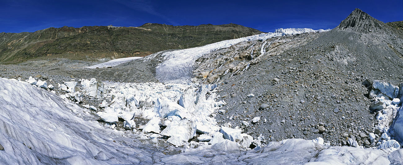 Gornergletscher, Gornersee Gornergletscher, Gornersee