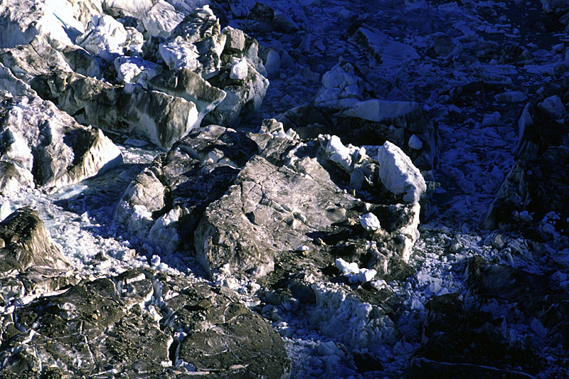 Gornergletscher, Eisberge